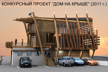 Конкурсный проект "Дом на крыше" (2011 г.)