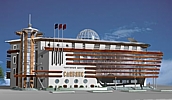 Предпроектное предложение торгового комплекса в г. Костомукша (2006 г.)