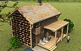 Проект дома с печным отоплением (2014г.)